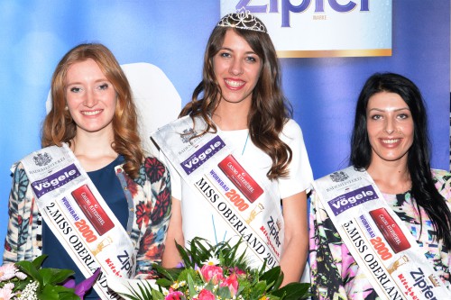 2. Rebecca Braunhofer,, Siegerin Ramona Götz, 3. Jacqueline Auer, Foto: Fritz Mitterer